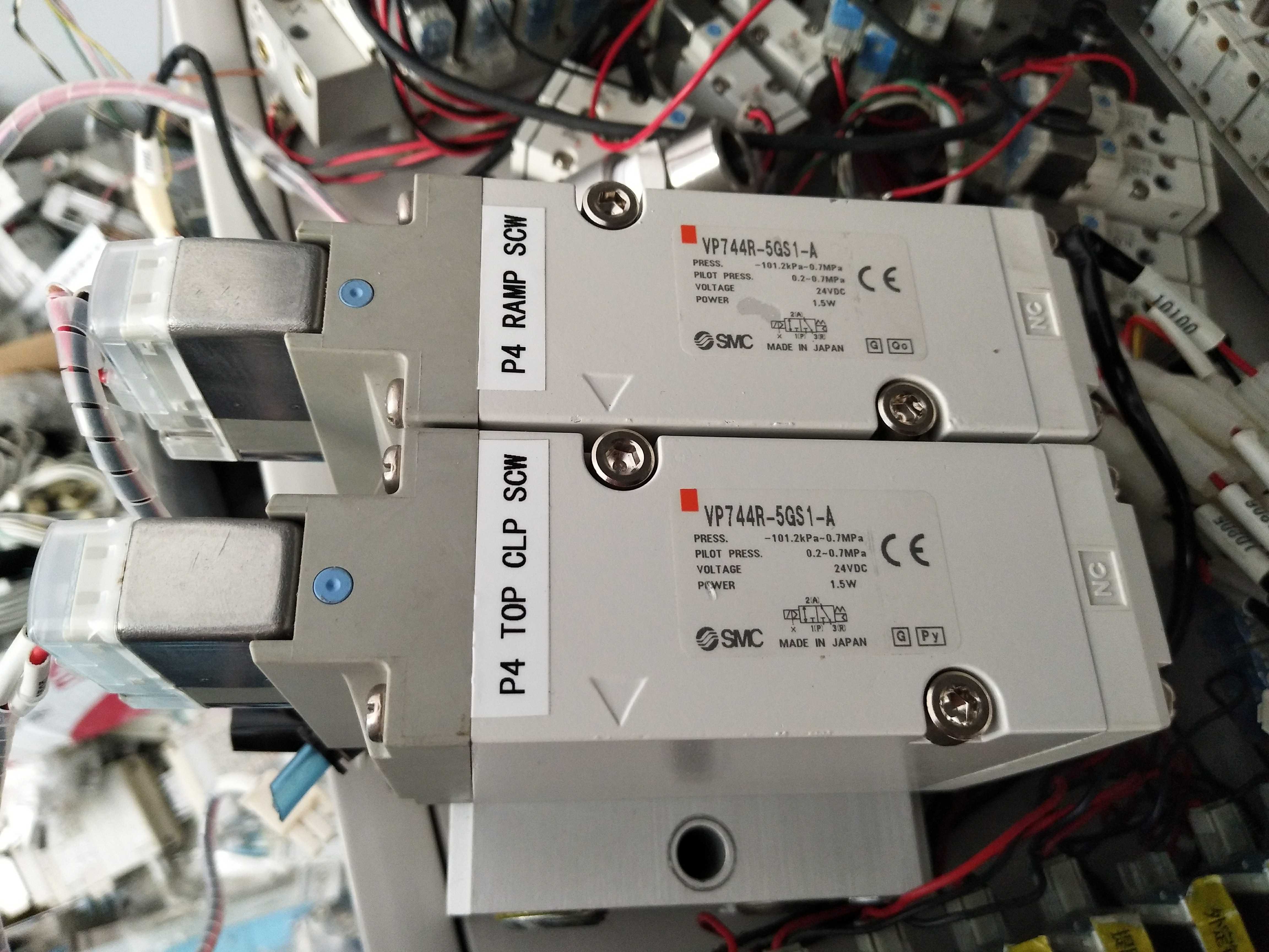 SMC VP744R-5GS1-A 电磁阀 进口拆机 九成新