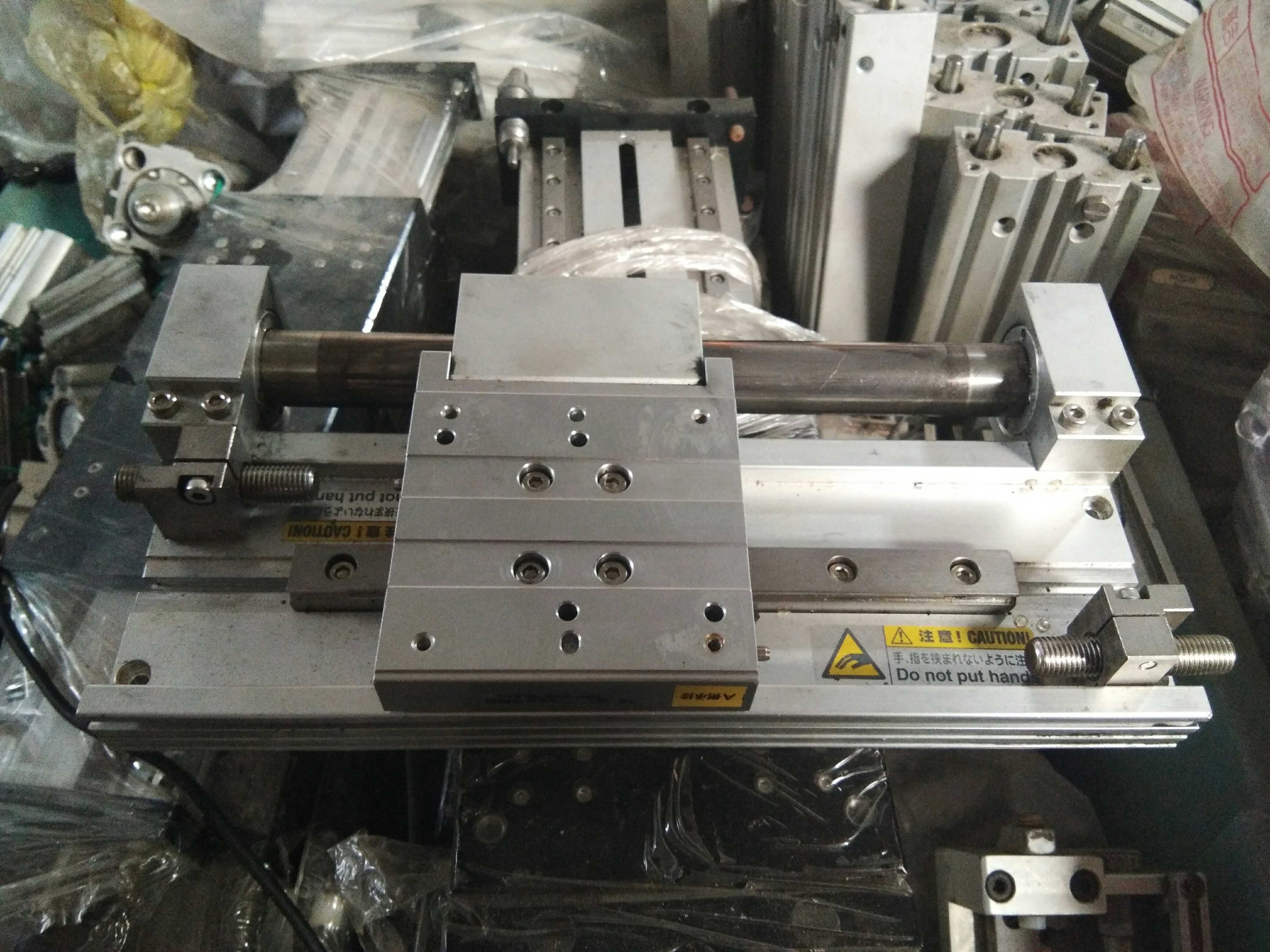 进口'SMC CY1F15R-100AL-93L带导轨无杆气缸 气托板 原装拆机件