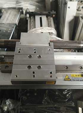 进口'SMC CY1F15R-100AL-93L带导轨无杆气缸 气托板 原装拆机件