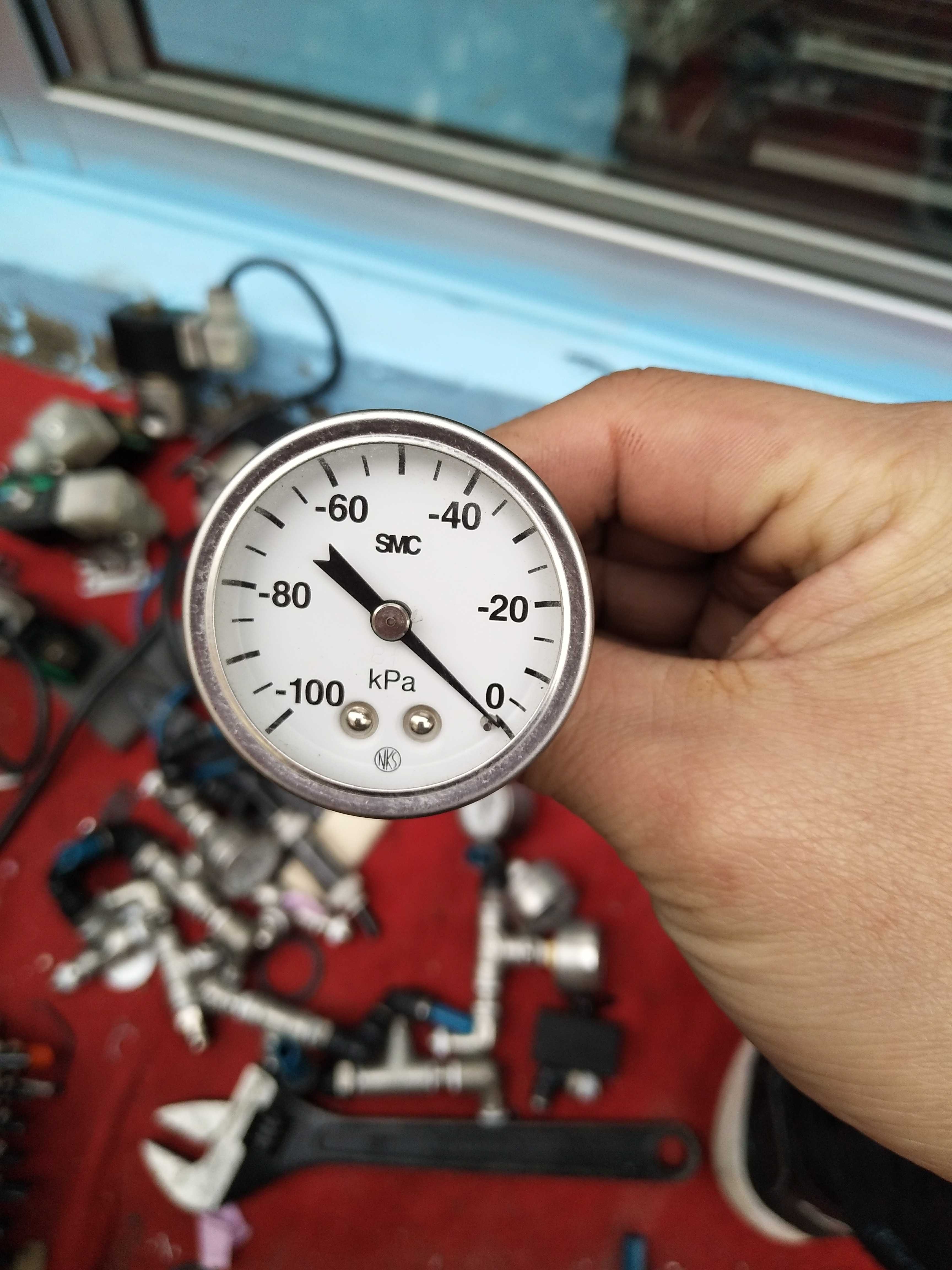 smc真空拆机压力表