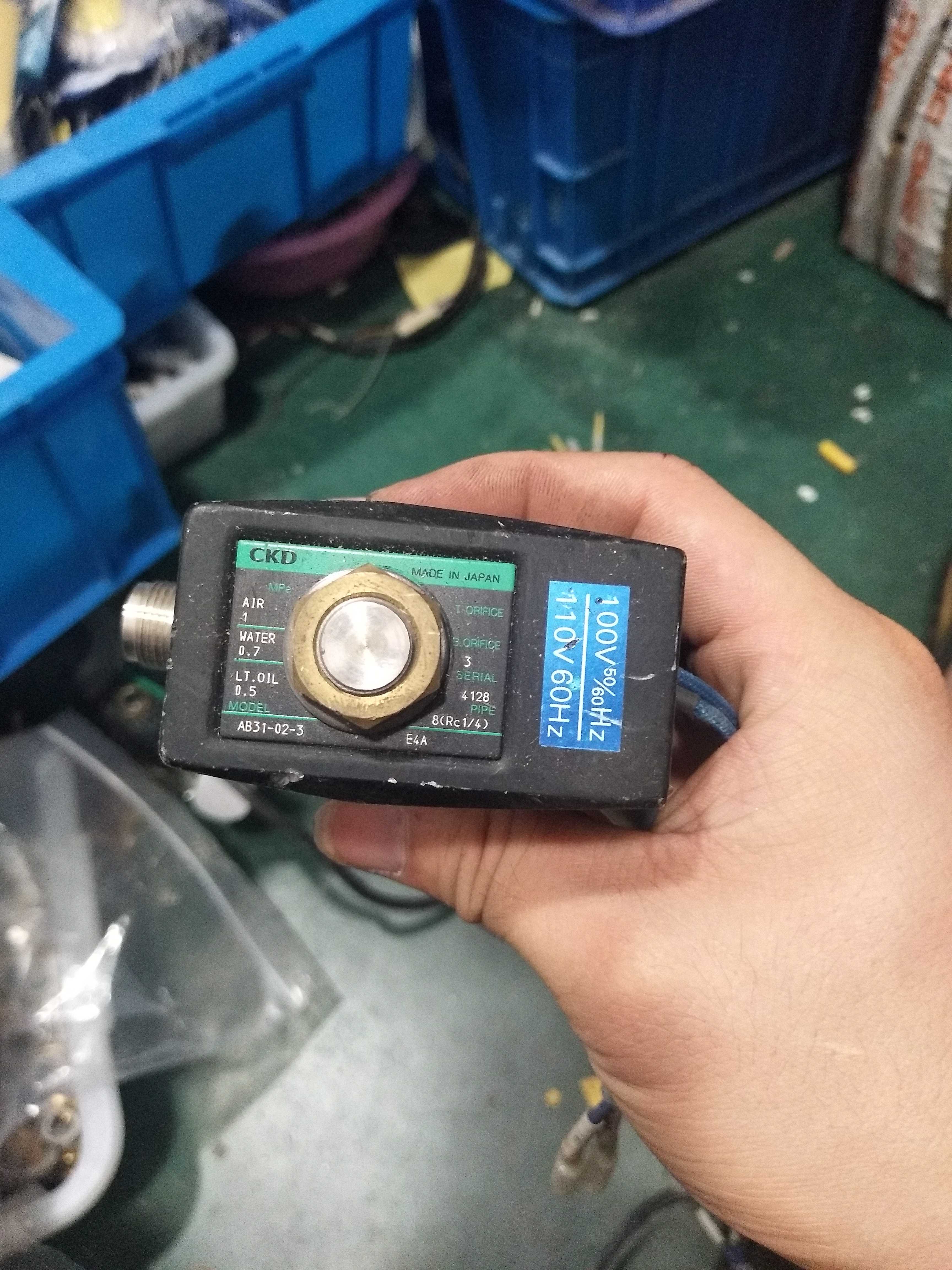 ckd进口拆机电磁阀