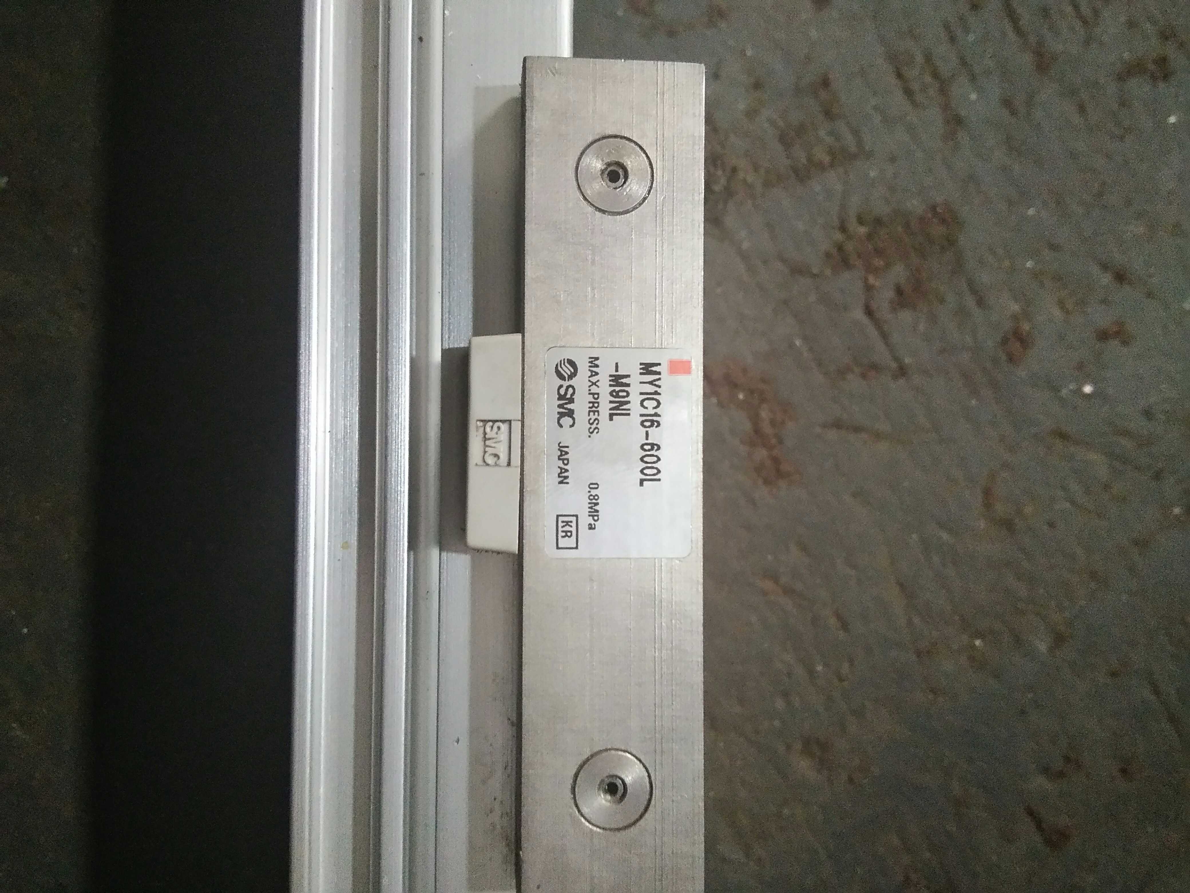 SMC MY1C16-600L无杆气缸 日本原装进口拆机件 成色新 带双头缓冲