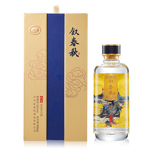 【1919酒类直供】叙春秋·武圣 浓香型白酒52度500ml单瓶