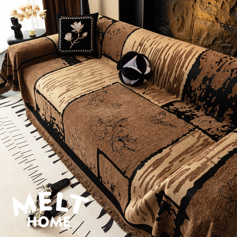 加厚款沙发巾四季通用雪尼尔沙发盖布全盖沙发套罩防尘沙发毯轻奢,居家布艺,沙发垫,淘宝优惠券,粉丝福利购,淘宝优惠卷