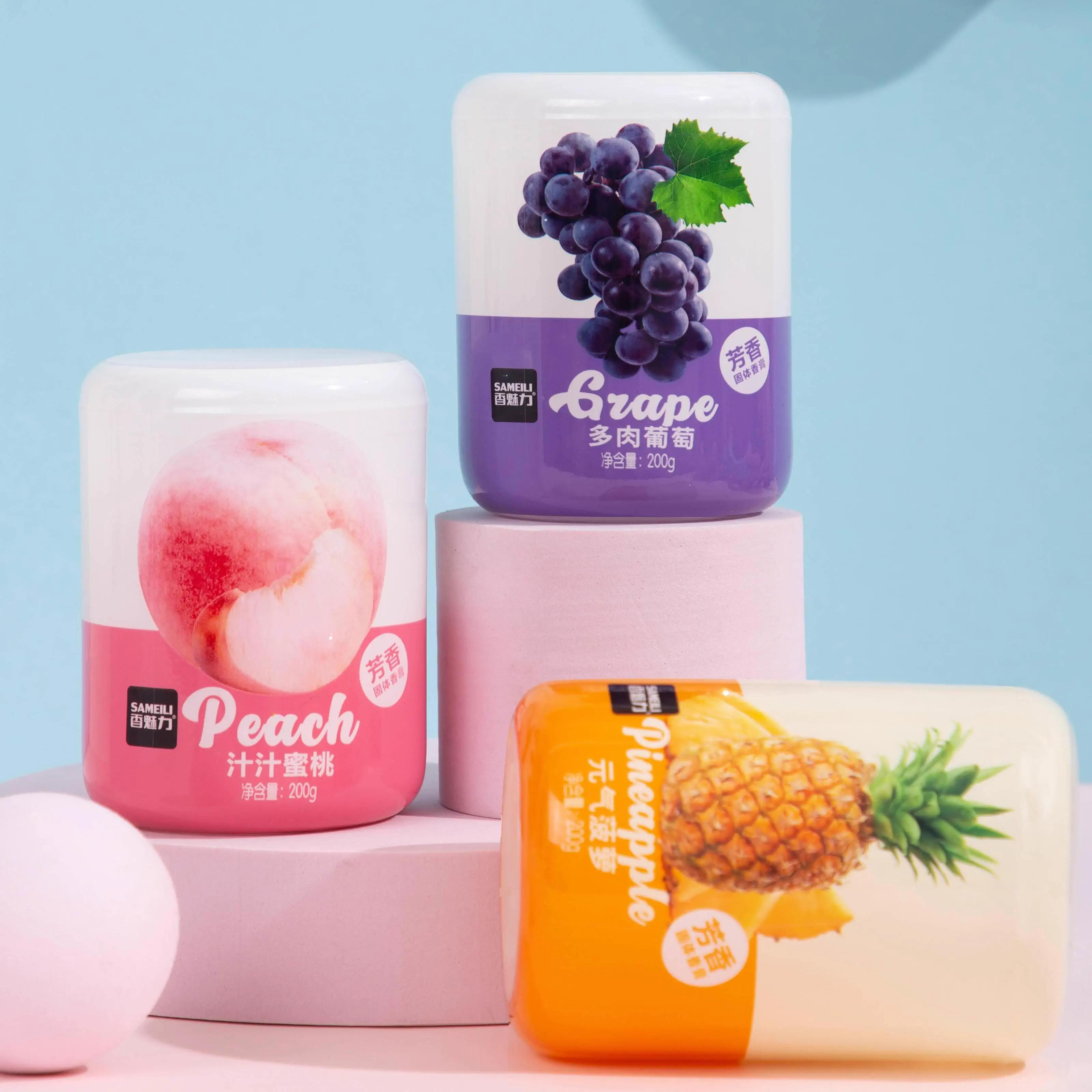 车载香薰2025新款水果味固体香水汽车香膏持久留香车内除异味高级