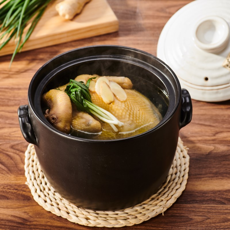 可可屋日本进口5L/6.9L大容量万古烧砂锅华月大黑土锅煲汤锅土釜