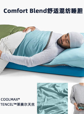 Seatosummit吸湿排汗隔脏睡袋内胆超轻便携户外露营出差出国旅行