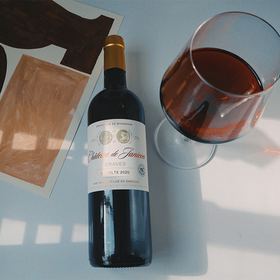 波尔多格拉夫混酿赤霞珠美乐干红