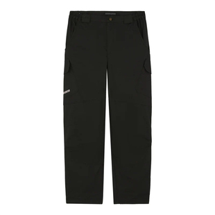 黑色 Robyn 长裤 后褶蜡涂层工装 triplemajor Lynch