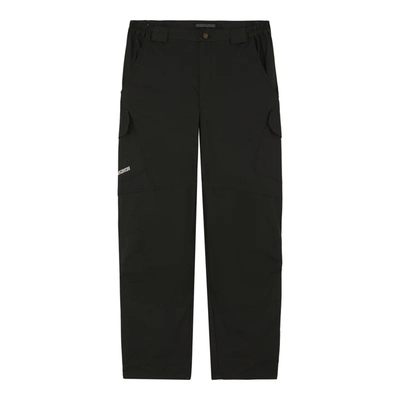 【5折】Robyn Lynch 后褶蜡涂层工装长裤（黑色）| triplemajor