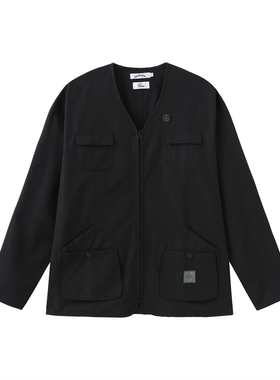 PROPER × CAMPCATION 联名款拉链夹克（黑色）| triplemajor