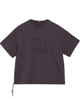 ZR 罗汉短袖T恤 (深紫色/卡其绿） | triplemajor