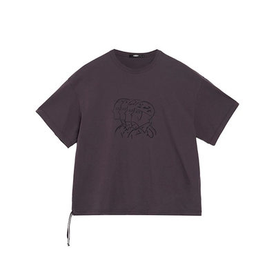 ZR罗汉短袖T恤(深紫色/卡其绿