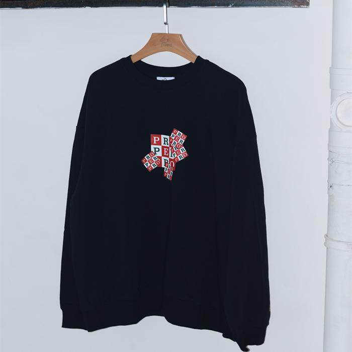 proper图案卫衣印花图案卫衣