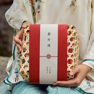 新年礼盒年货特产坚果熟食腊味马过年春节中式年会伴手礼品盒