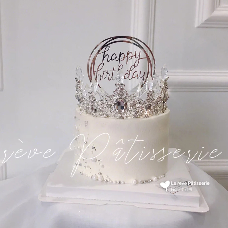 烘焙网红生日蛋糕装饰妈妈冰柱