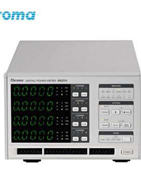 Chroma/致茂电子 数位式功率表 66203/66204 数位功率计