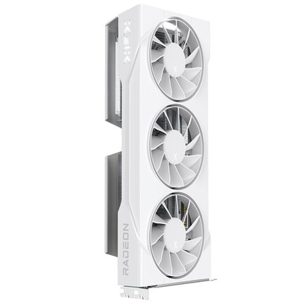 讯景RX9070台式机电脑独立显卡电竞游戏旗舰白色雪狼16G显存256位