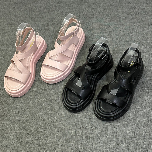 小个子增高凉鞋女夏季休闲厚底
