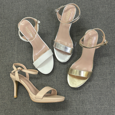 外贸2025新款法式气质性感凉鞋