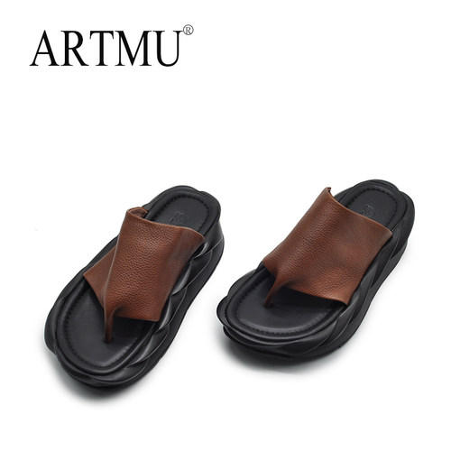 Artmu阿木简约百搭厚底拖鞋