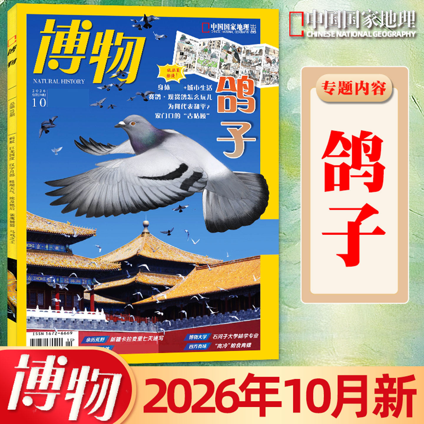 【送8个日记本+书2本+日历+徽章】博物杂志2026年1-12月【全年/半年订阅】万物好奇号环球少年地理博物君科普中小学少年版过刊