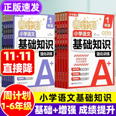 周计划小学语文基础知识强化训练