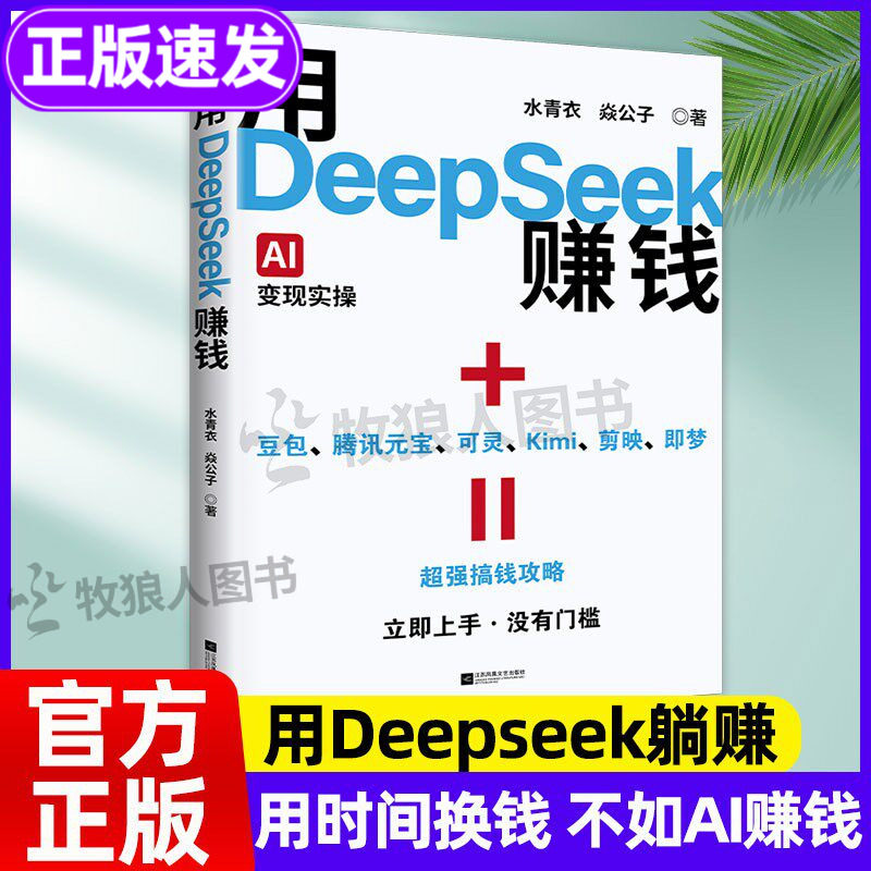 用DeepSeek赚钱正版书籍!