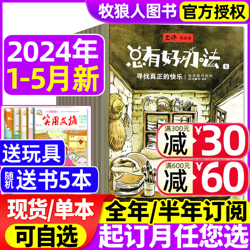 总有好办法大师思维课杂志2024年...