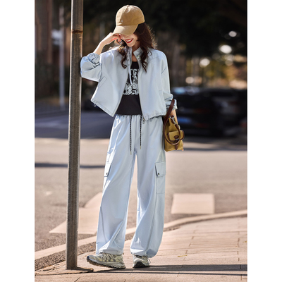 苏醒的乐园春秋立领女装三件套