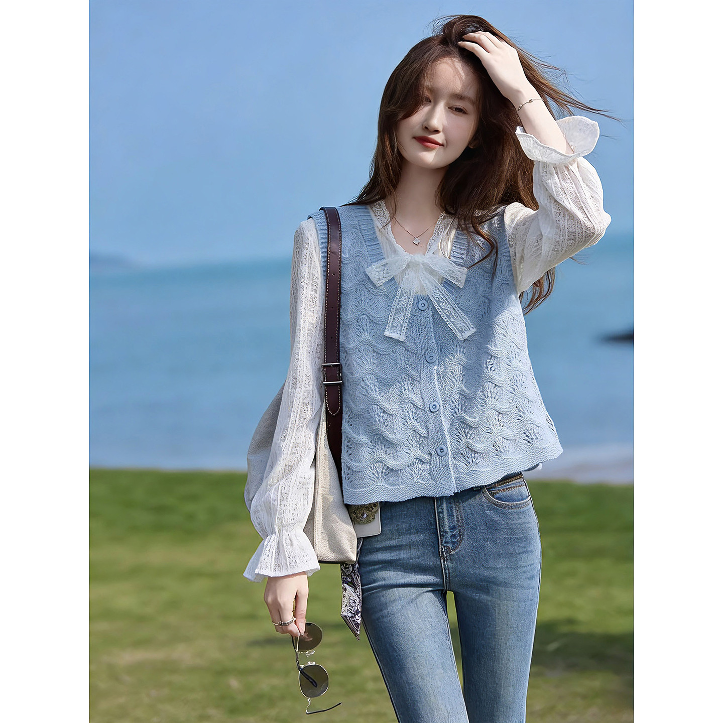 2026年新款春季女装两件套装SXTZM26003,女装/女士精品,时尚套装,淘宝优惠券,粉丝福利购,淘宝优惠卷