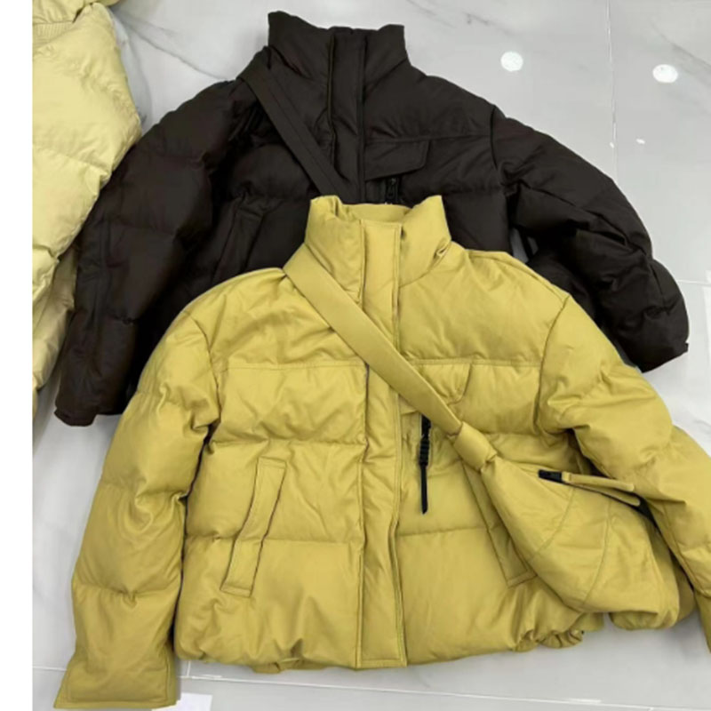 时尚休闲短款90白鸭绒羽绒服