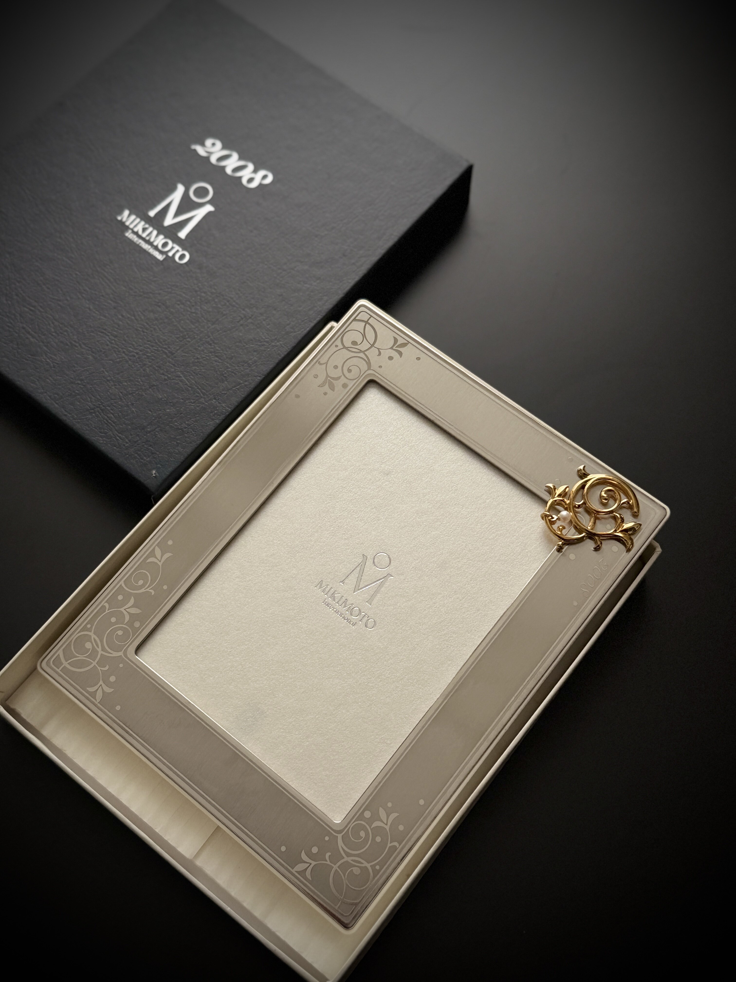 日本MIKIMOTO/御木本2008年限定珍珠相框·中古图片