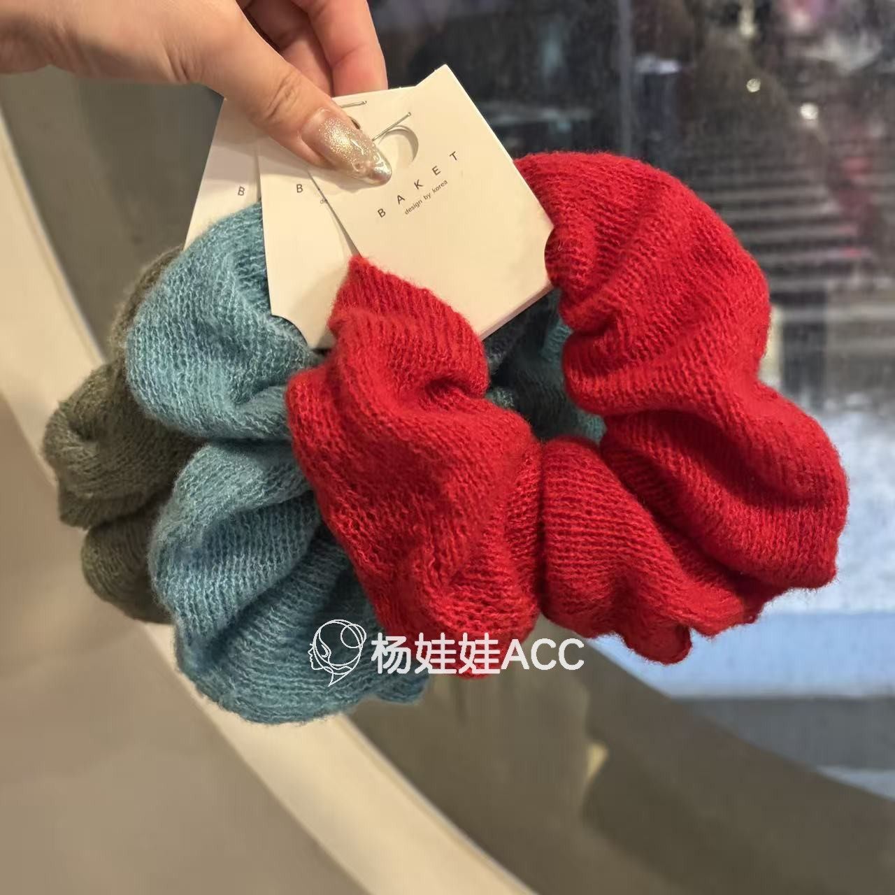 612315韩国代购Baket新款高级感复古毛线大肠发圈,饰品/流行首饰/时尚饰品新,发饰,淘宝优惠券,粉丝福利购,淘宝优惠卷