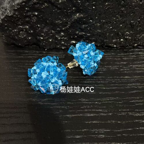 651311韩国东大门Trois de LEI新款时尚百搭现代感耳钉