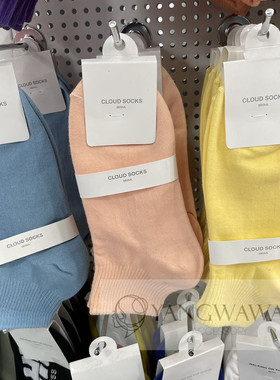 【3双包邮】韩国东大门彩色短款袜子甜美可爱纯色百搭女袜191111