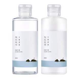 独岛水乳200ml柔恩莱套装郁陵爽肤水保湿乳液温和敏感肌可用