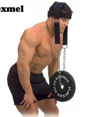 健身脖子颈部训练器负重力量训练头颈帽家用头颈加重带颈椎运动带