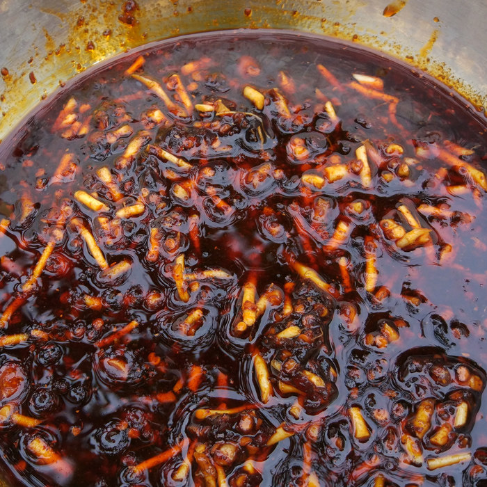 瓶装贵州红油辣子新鲜折耳根蒜香油辣椒 鱼腥草辣椒蘸水凉拌菜饭