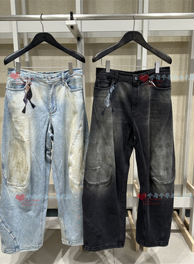现货 CR0QUIS/速写男装专柜正品2025秋季9P0E11120休闲牛仔裤1595