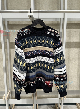CR0QUIS/速写男装2025国内专柜代购 9PA310470 套头针织衫 1995