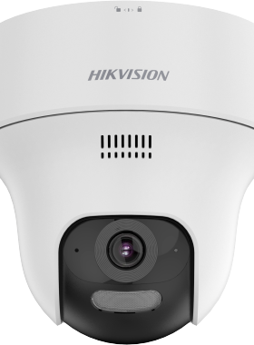 海康威视400万白光全彩无线PT海螺型网络摄像头DS-IPC-K44H-LWPT