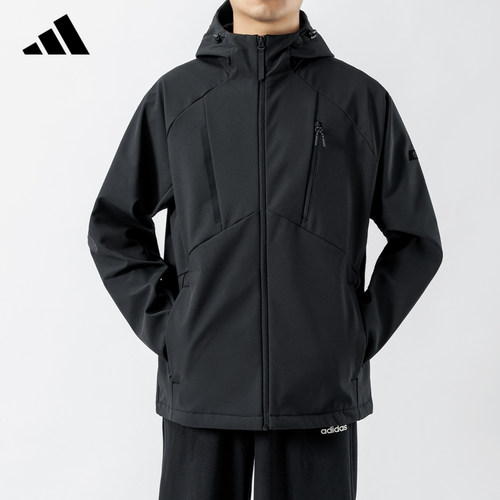 阿迪达斯男士防泼水外套