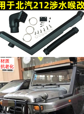 北京吉普BJ212战旗角斗士涉水喉