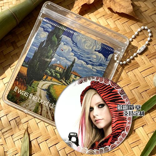 艾薇儿 拉维尼 Avril Ramona Lavigne 周边徽章吧唧谷子胸针