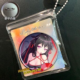 机巧少女不会受伤 夜夜 周边谷子吧唧徽章胸针挂件小礼品胸章