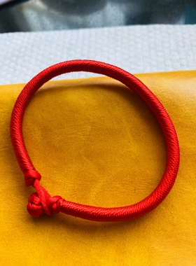 补火五行绳手链缺火者佩戴金过旺可用