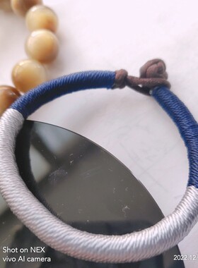 补水补金五行绳手链缺水缺金者佩戴