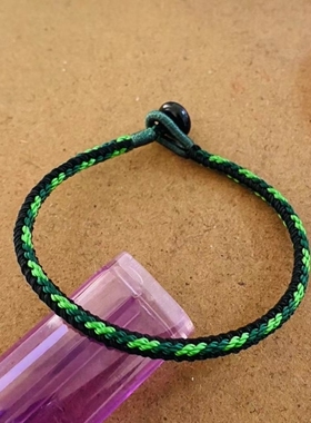 补木补水五行绳手链缺木缺水者佩戴可以量身定制