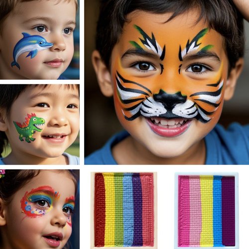 舞台妆创意动物人体彩绘